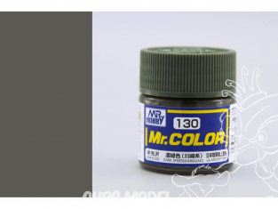 peinture maquette Mr Color C130 Vert foncé Kawasaki satiné 10ml