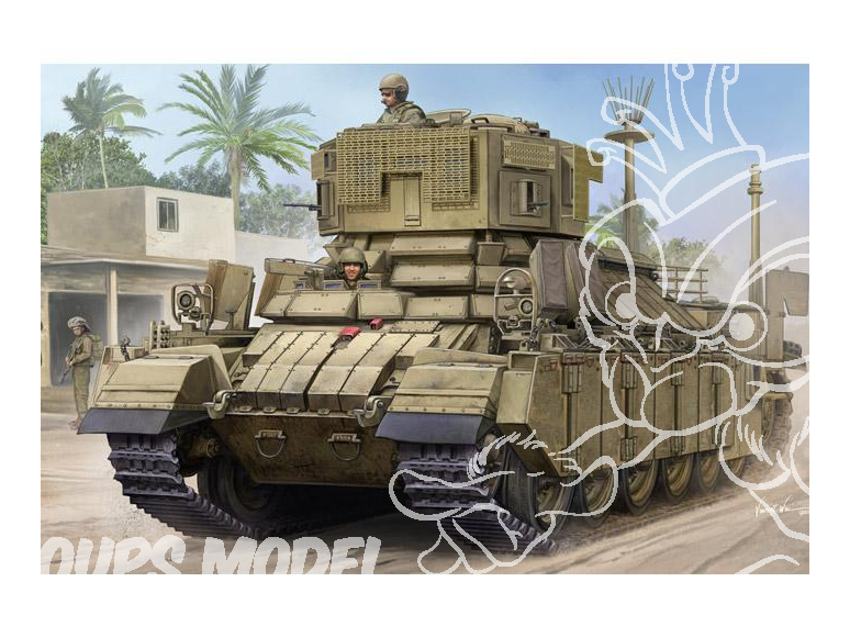 Hobby Boss maquette militaire 83869 IDF APC Nagmachon (Doghouse I) 1/35