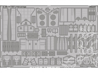 Eduard photodécoupe avion 32399 Train d'atterrissage B-17E/F Memphis Belle Hk Models 1/32