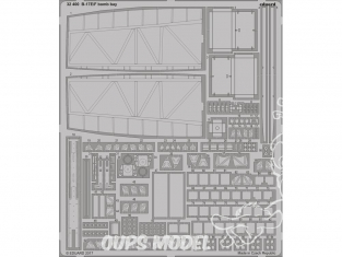 Eduard photodécoupe avion 32400 Baie de bombes B-17E/F Memphis Belle Hk Models 1/32