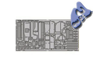 Eduard photodecoupe 36093 M-1134 ATGM BLAST PANELS 1/35