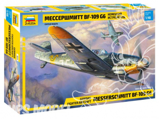 Zvezda maquettes avion 4816 Messerschmitt Bf109G-6 1/48