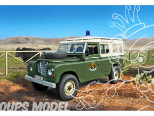 italeri maquette militaire 6542 LAND ROVER SERIES III 109 Guardia Civil 1/35