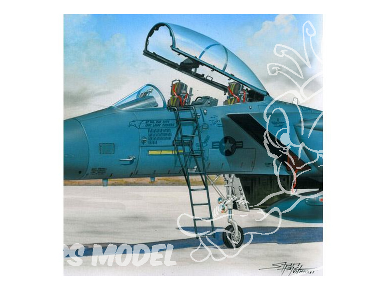 Plus Model AL4060 Echelle pour McDonnell Douglas F-15 Eagle 1/48