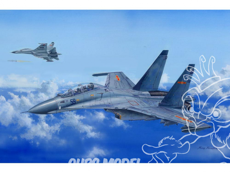 Hobby Boss maquette avion 81714 Sukhoi Su-30MKK Flanker G 1/48