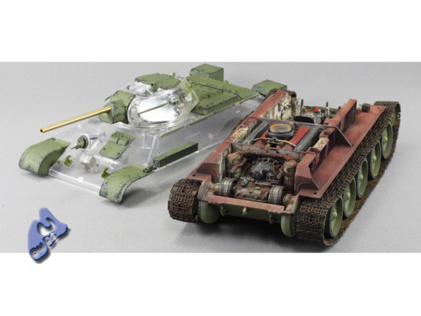 AFV maquette militaire 35s51 CHAR T-34/76 1942 1/35