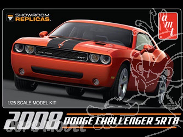 maquette dodge challenger