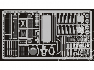 Eduard photodecoupe militaire 35608 M-24 Italeri 1/35