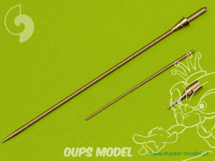 Master Model AM-48-074 Saab 37 Viggen Tubes pitot et Sondes AOA (Angle d'attaque) 1/48