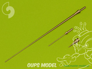 Master Model AM-48-073 Saab 35 Draken (Versions milieu et fin de prod) Tubes pitot et Sonde AOA (Angle d'attaque) 1/48