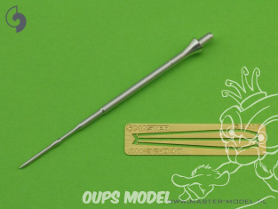 Master Model AM-32-047 MiG-23MLD (Flogger K) Tube pitot 1/32