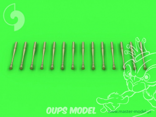 Master Model AM-48-088 Déchargeurs statiques pour Sukhoi x14 1/48