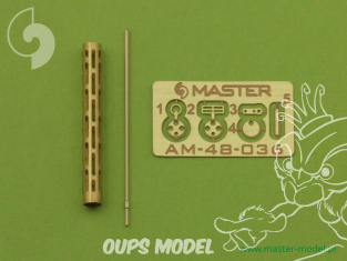 Master Model AM-48-036 Canon Machine Gun Allemande WWI Parabellum LMG14 (7,92mm) 1/48