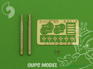 Master Model AM-48-055 Machine Gun Allemande MG 15 (7,92mm) x2 1/48