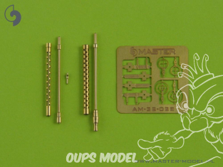 Master Model AM-32-028 Arado Ar 196 Set Armement - MG15 - MG17 1/32