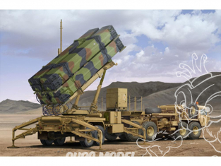 Trumpeter maquette militaire 01037 HEMTT&M901 Station de lancement du MIM-104F0 Patriot SAM System (PAC-3) 1/35