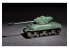 TRUMPETER maquette militaire 07169 CHAR M 4 A1 E8 &quot;SHERMAN&quot; avec CANON de 105mm L51 ARMEE FRANCAISE 1960 1/72