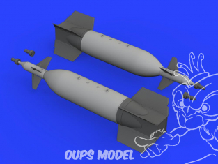 Eduard kit d'amelioration brassin 632112 Armement GBU-11 1/32