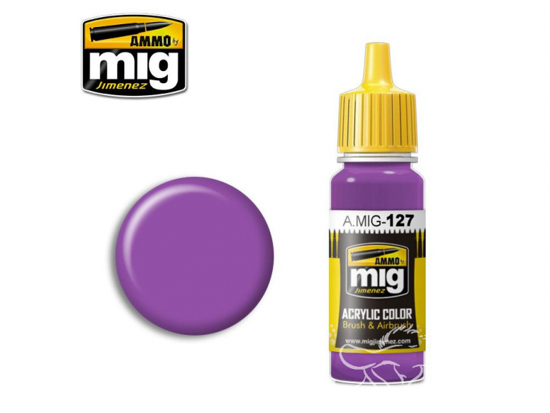 MIG peinture authentique 127 Pourpre 17ml