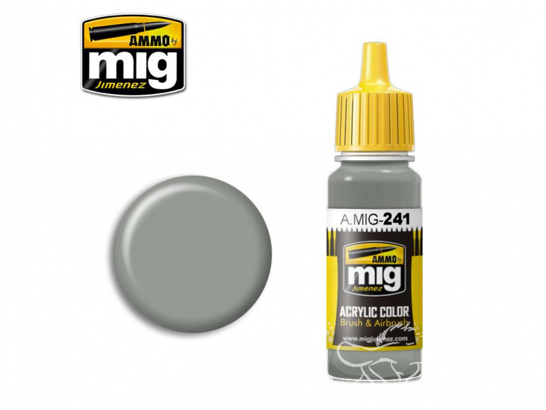 MIG peinture authentique 241 Gris mouette clair FS36440 17ml