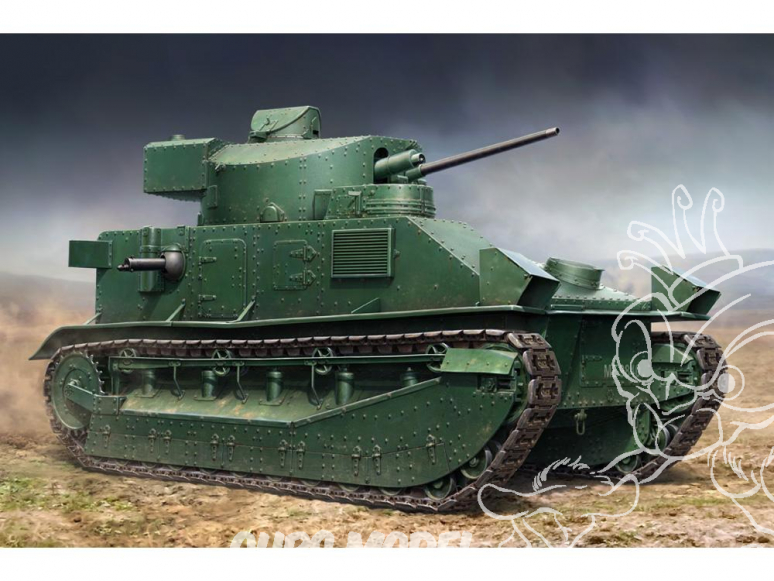 Char moyen Vickers MK II 1/35 Hobby Boss maquette militaire 83881