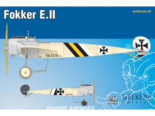 EDUARD maquette avion 8451 Fokker E.II WeekEnd Edition 1/48