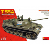 Mini Art maquette militaire 37057 Char moyen sovietique T-55A debut de production 1/35