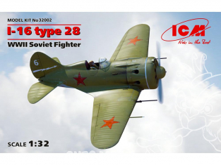 Icm maquette avion 32002 Polikarpov I-16 type 28 1/32