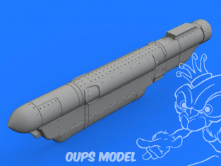 Eduard kit d'amelioration brassin 672169 AN/ALQ-184 (Court) ECM Pod 1/72