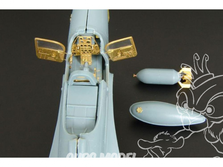 Brengun kit d'amelioration avion BRL72051 P-39D / Airacobra Mk.I pour kit RS Models 1/72