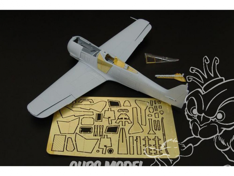 Brengun kit d'amelioration avion BRL72075 Fw-190 A8/F8 pour kit Airfix 1/72