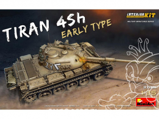 Mini Art maquette militaire 37021 Tiran 4 EARLY type avec interieur 1/35