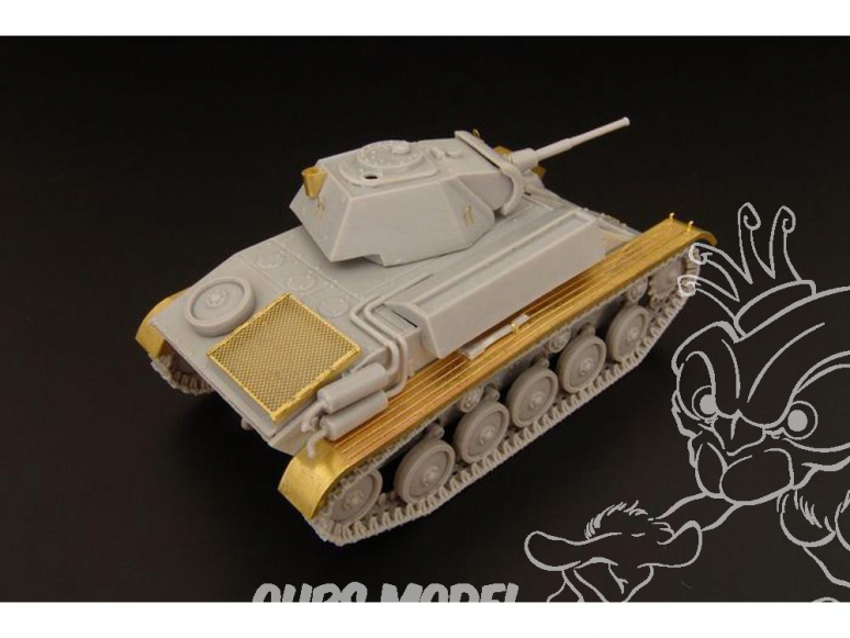 Hauler kit d’amélioration HLX48352 Russian ligth tank T-70 Early pour kit Mikro Mir 1/48