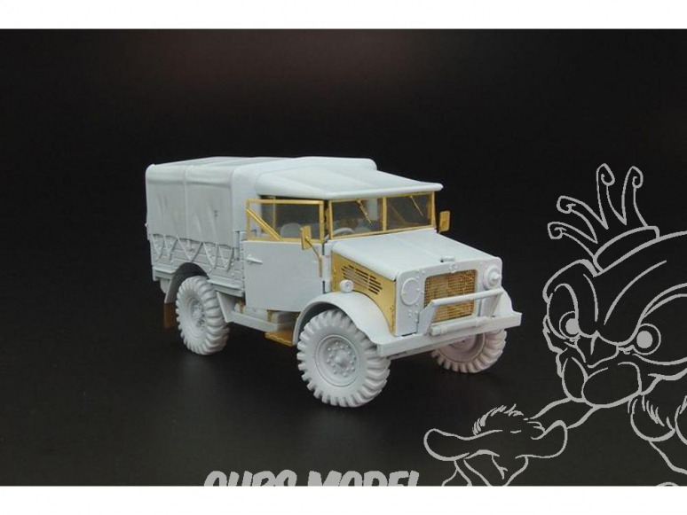 Hauler kit d'amelioration HLX48362 Camion léger Bedford MWD pour kit Airfix 1/48