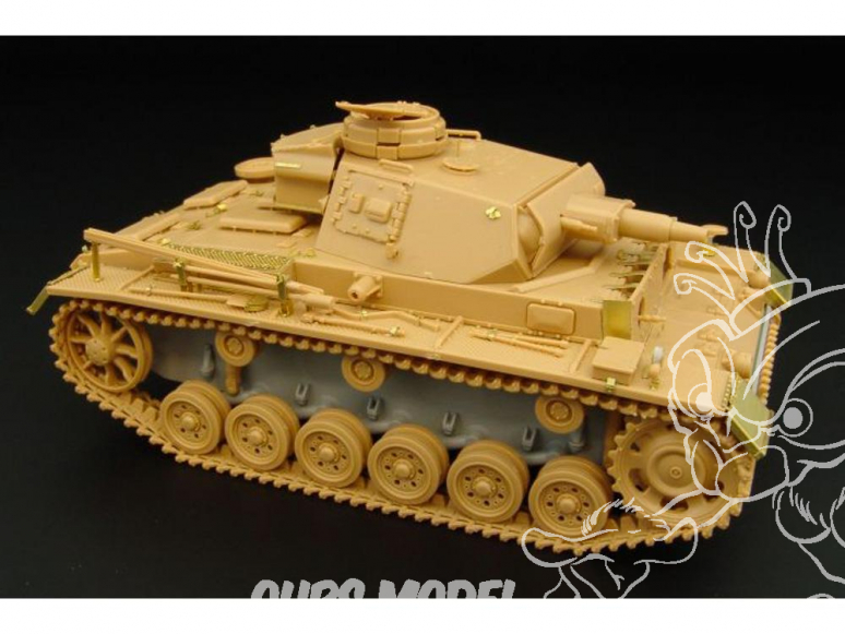 Hauler kit d’amélioration HLX48202 Pz.III.ausf.N pour kit Tamiya 1/48