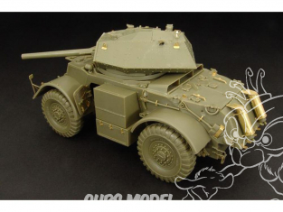 Hauler Kit d'amelioration HLU35050 STAGHOUND Mk.III pour Kit bronco 1/35