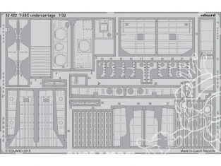 Eduard photodécoupe avion 32422 Undercarriage T-28C Kitty Hawk 1/32