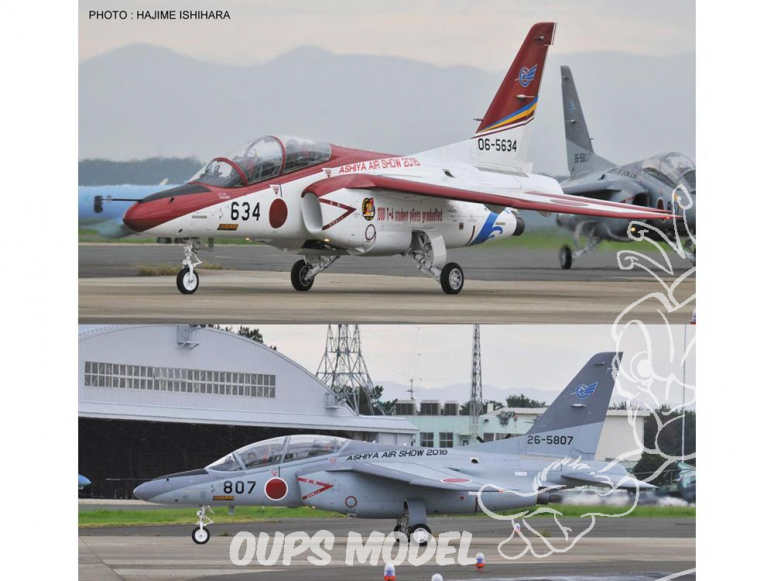 Hasegawa maquette avion 02224 Kawasakai T4 Ashiya Special 2016 (2 kits) Limited Edition 1/72