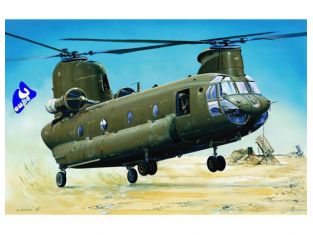 TRUMPETER maquette avion 01622 BOEING VERTOL CH-47D "CHINOOK 1/7