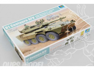 Trumpeter maquette militaire 01564 VEHICULE BLINDE ITALIEN B1 CENTAURO 1/35