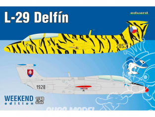 EDUARD maquette avion 8464 L-29 Delfin WeekEnd Edition 1/48