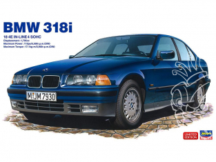 Hasegawa maquette voiture 20320 BMW 318i Limited Edition 1/24