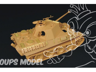 Hauler kit d’amélioration HLX48065 PANTHER ausf.G pour kit Tamiya 1/48