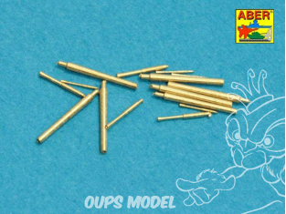 Aber 350L75 Set canons pour pour les croiseur léger japonais: Abukama Isuzu Kinu Nagara Natori Yura 1/350