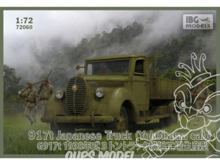 IBG maquette militaire 72060 917t (Yokohama Cab) camion Japonais 1/72