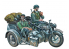 italeri maquette militaire 0317 ZUNDAPP KS750 avec Sidecar 1/35