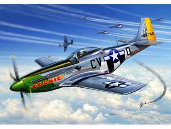 REVELL maquette avion 4148 P-51D Mustang 1/72