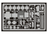 EDUARD photodecoupe avion 49361 B-17G Mid Section Revell - Monogram 1/48