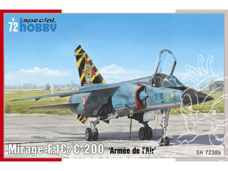 Special Hobby maquette avion 72388 DASSAULT MIRAGE F.1C/C-200 ARMÉE DE L’AIR 2010 1/72