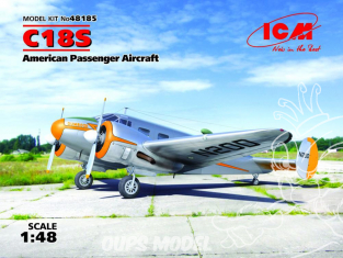 Icm maquette avion 48185 Beechcraft C18S Avion de transport de passagers Améicain 1/48